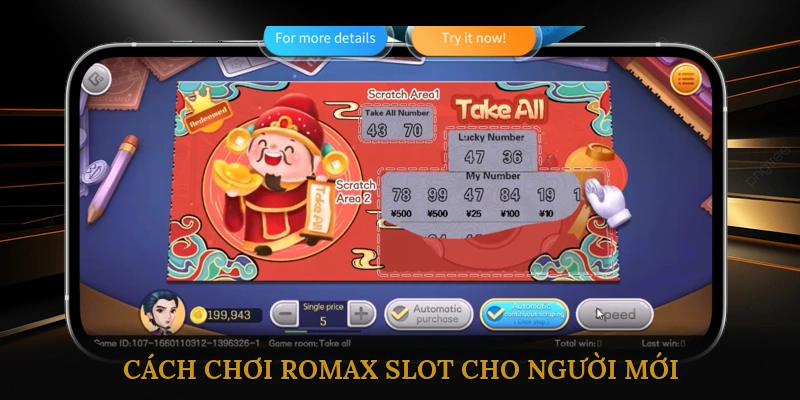 Cách Chơi RomaX Slot Cho Người Mới